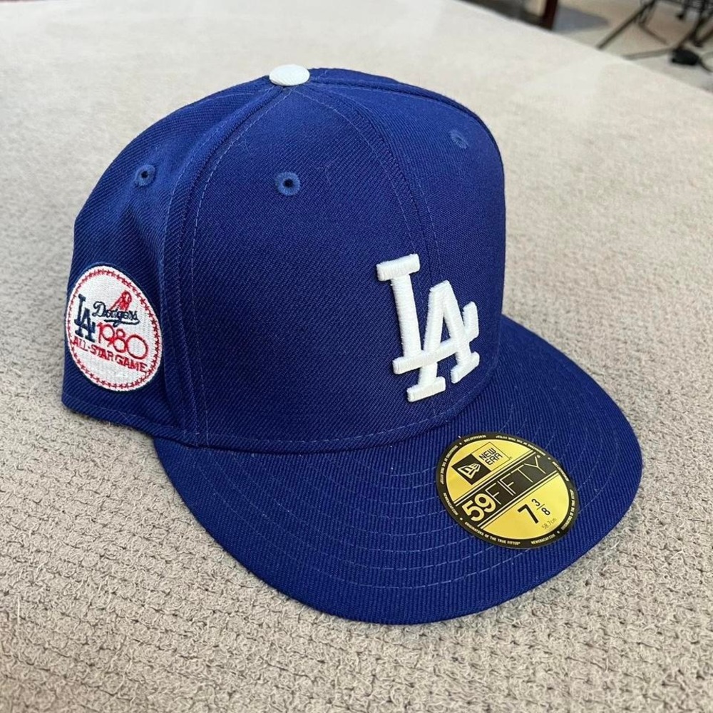 New‎ Era Los Angeles Dodgers Fitted Hat 7 3/8